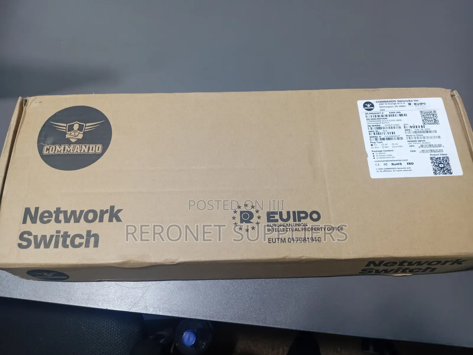 Commando 16port Gigabit Switch