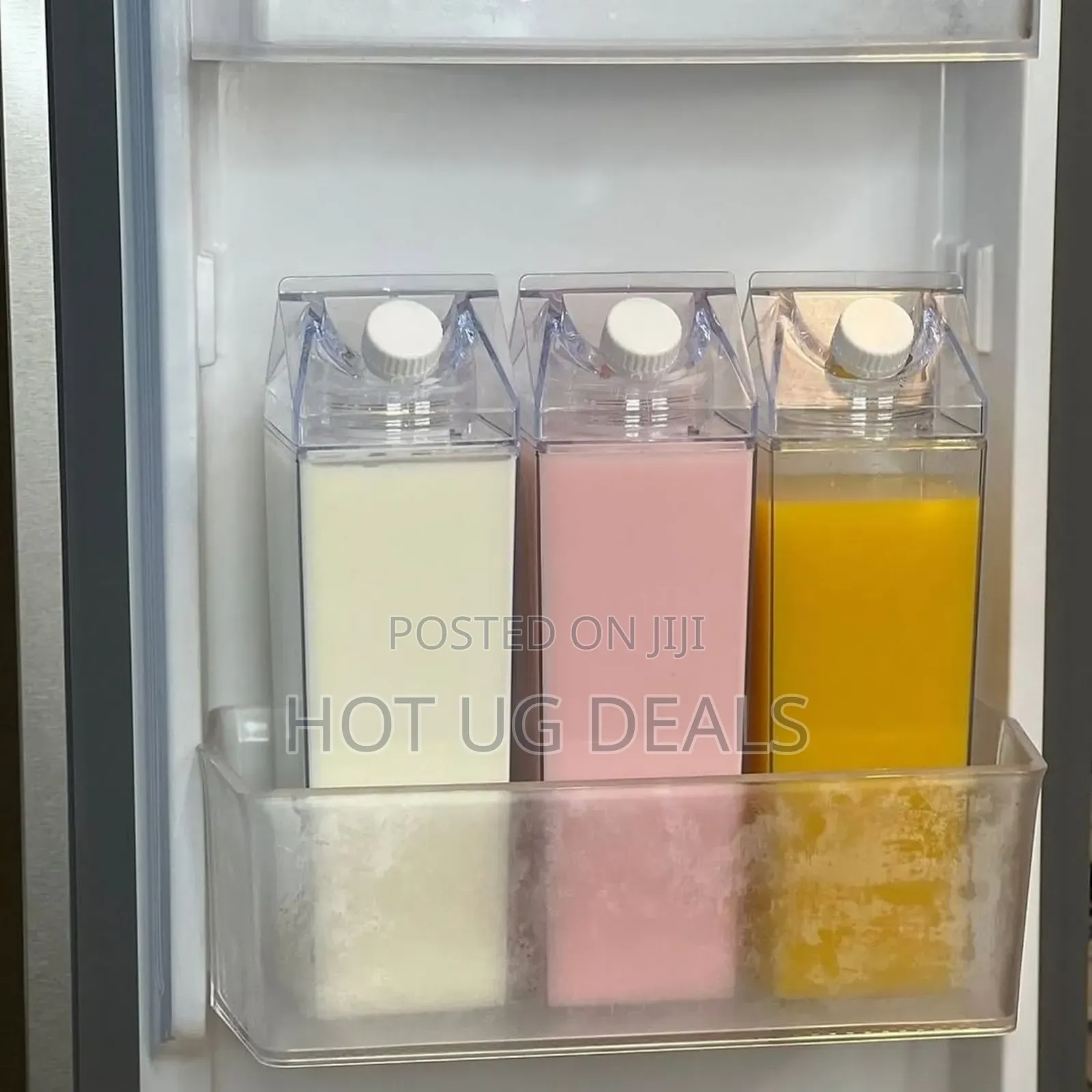 1000mls Plastic Reusable Milk/ Juice Bottle