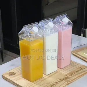 1000mls Plastic Reusable Milk/ Juice Bottle