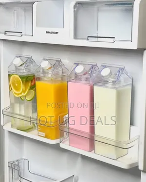 1l Fridge Beverage Water Bottle - Clear