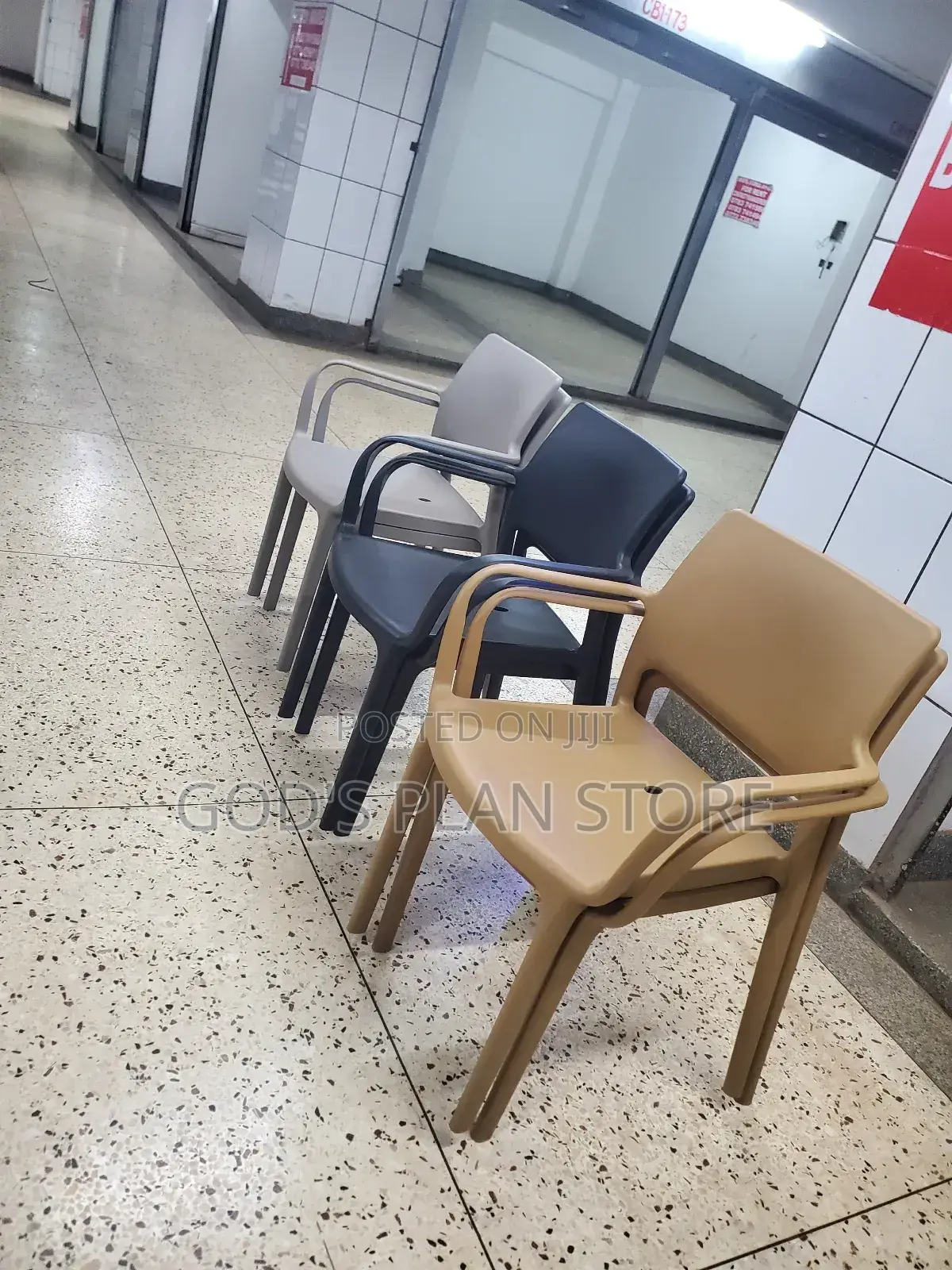 3 Colors Restaurant Plastic Chairs Plastic Chairs