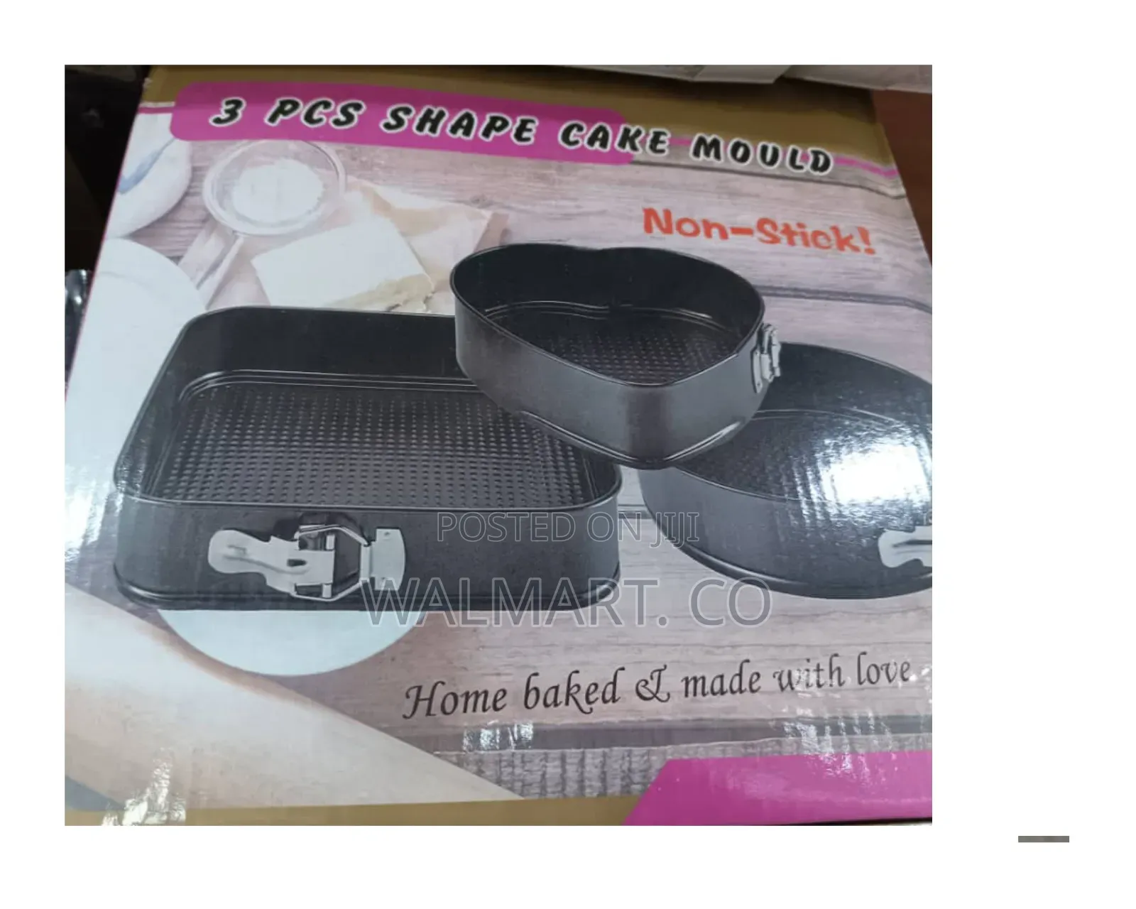 3 Pieces Shape Cake Moulds