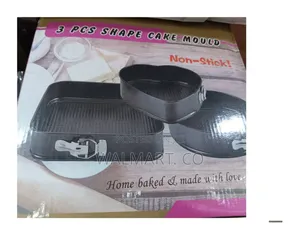 3 Pieces Shape Cake Moulds