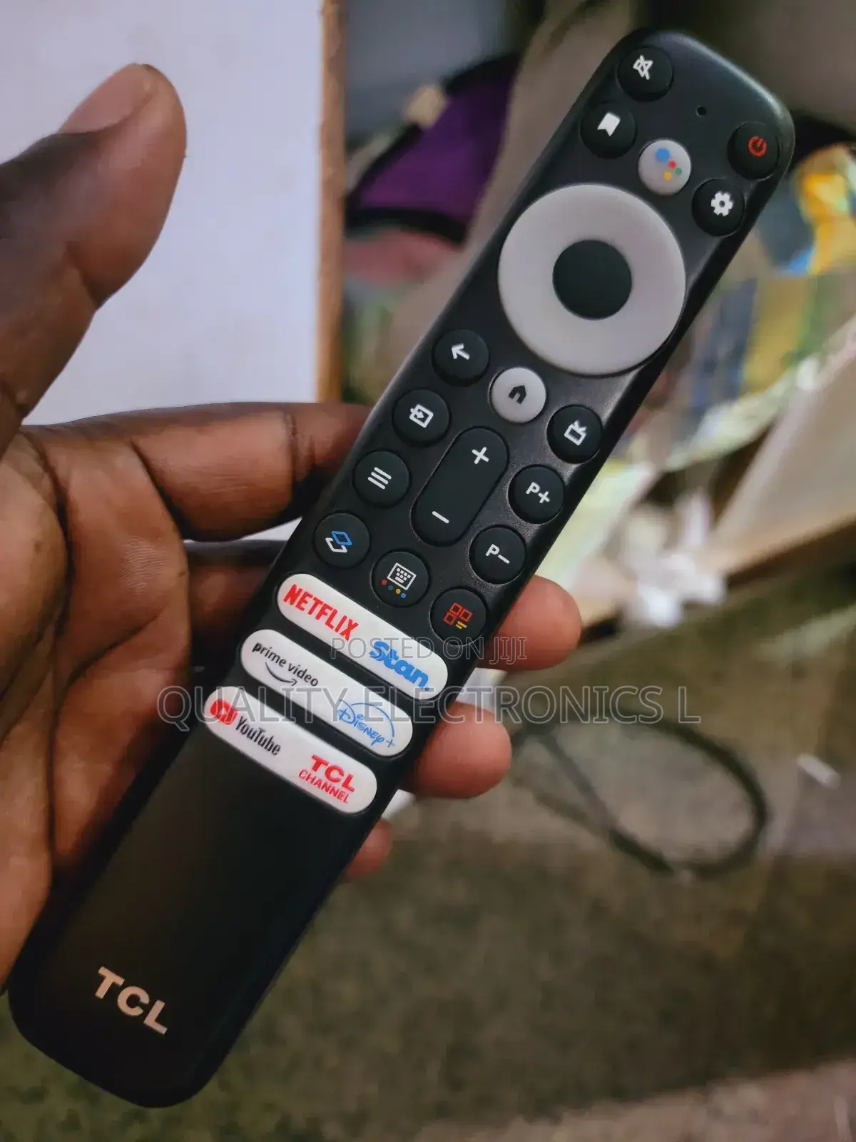 Tcl Remote For 43,50,55 And 65 Smart