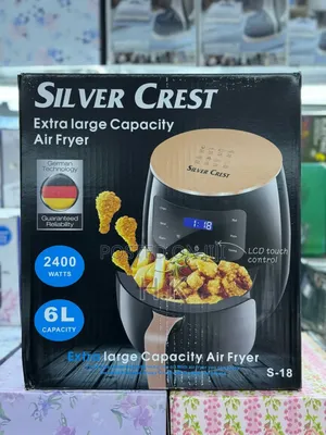 Silver Crest 6l Air Fryer With a Digital Touch Screen.