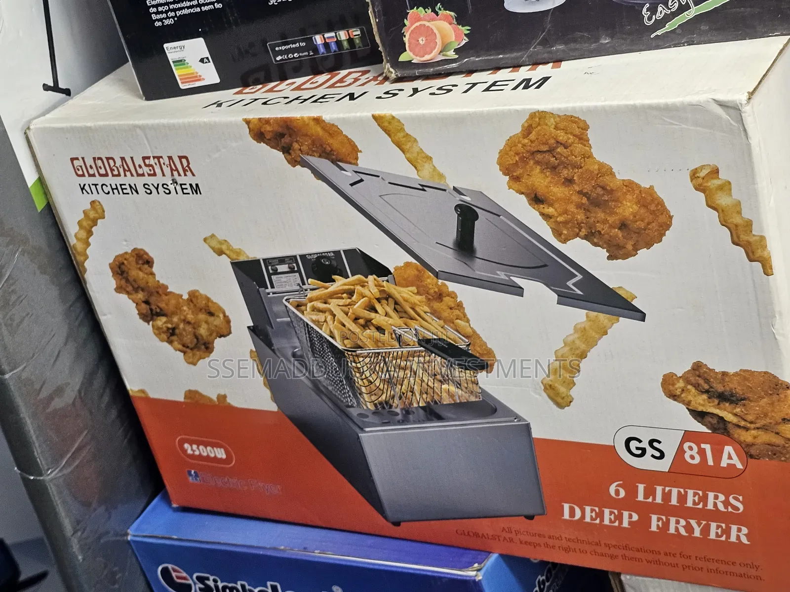 Globalstar Single Deep Fryer