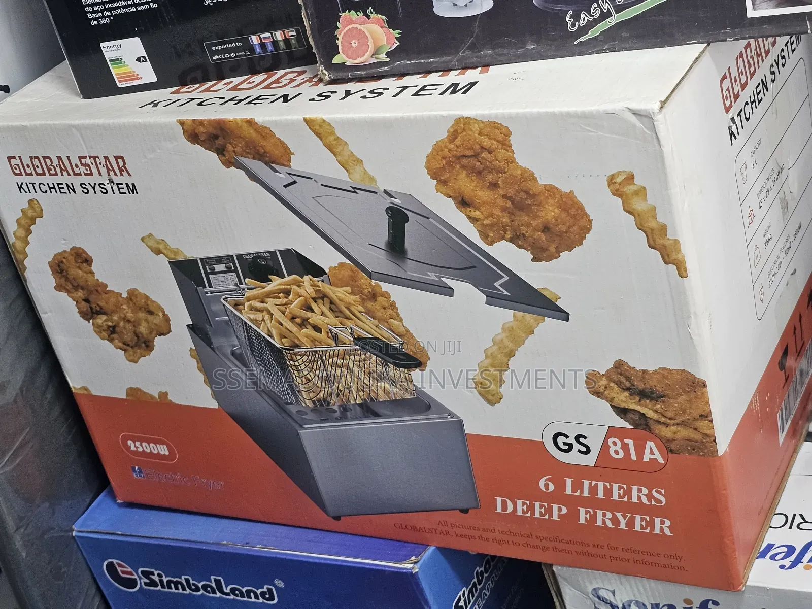 Globalstar Single Deep Fryer