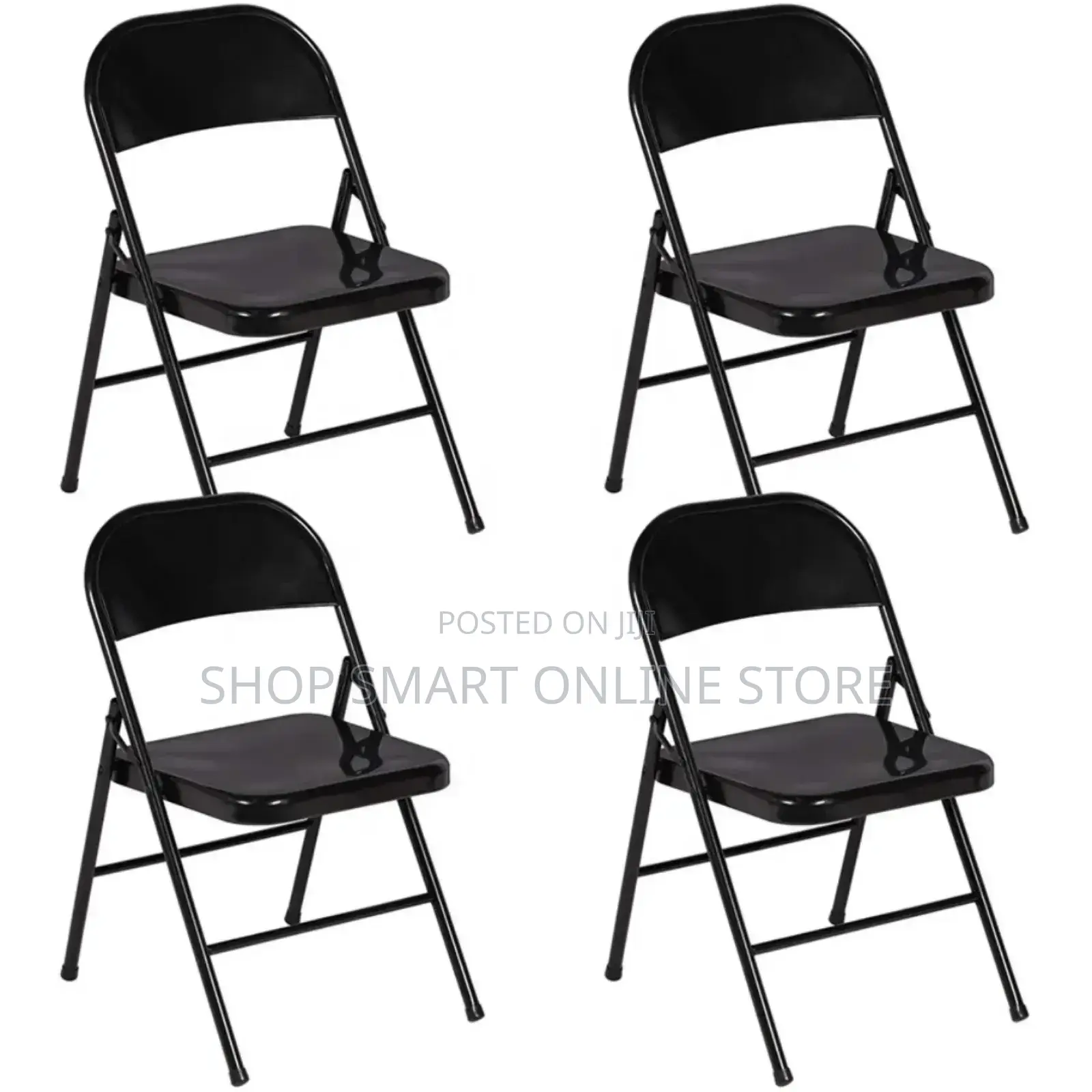 Conference Foldable Leather Chairs Armless