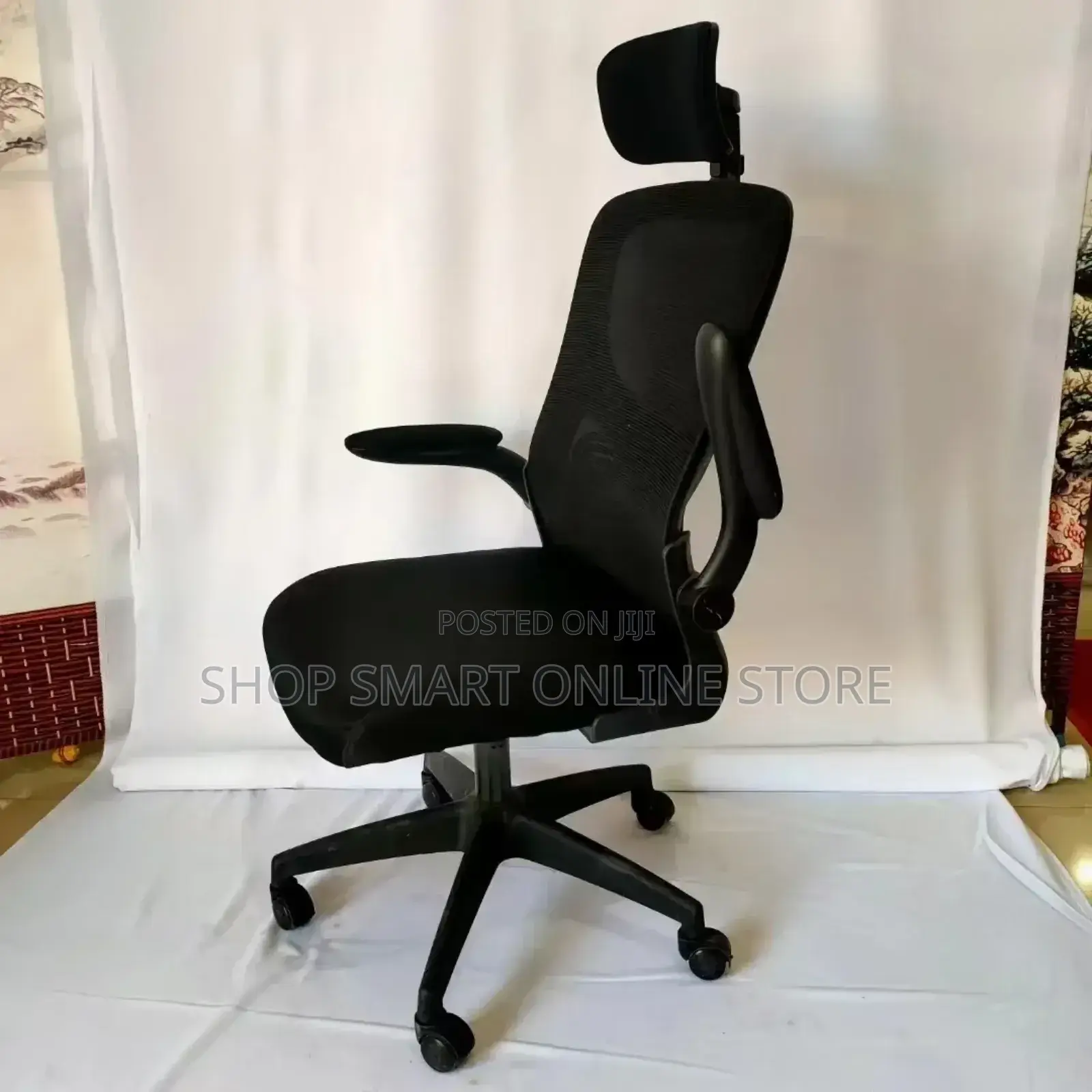 Adjustable Office Chair With Headrest