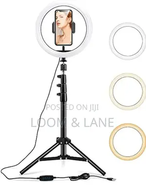 10" Selfie Ring Light With Tripod Stand