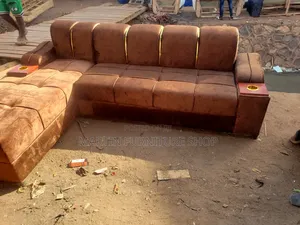 Unique L Sofa Set Readly Available