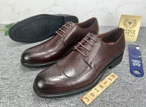 Original Dark Tan Franco Banetti Oxford Formal/Gentle Shoes