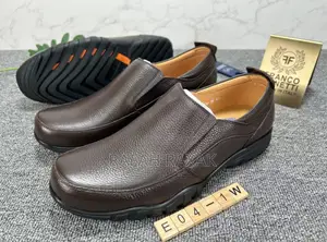 Original Men’S Dark Tan Franco Banetti Casual Leather Shoes