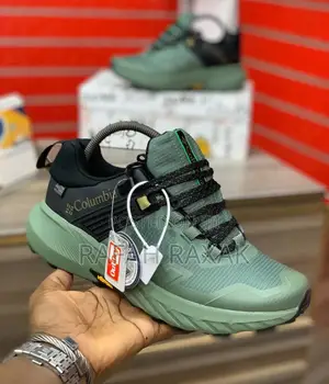 Men’S Olive Green Columbia Facet 75 Waterproof Hiking Shoes