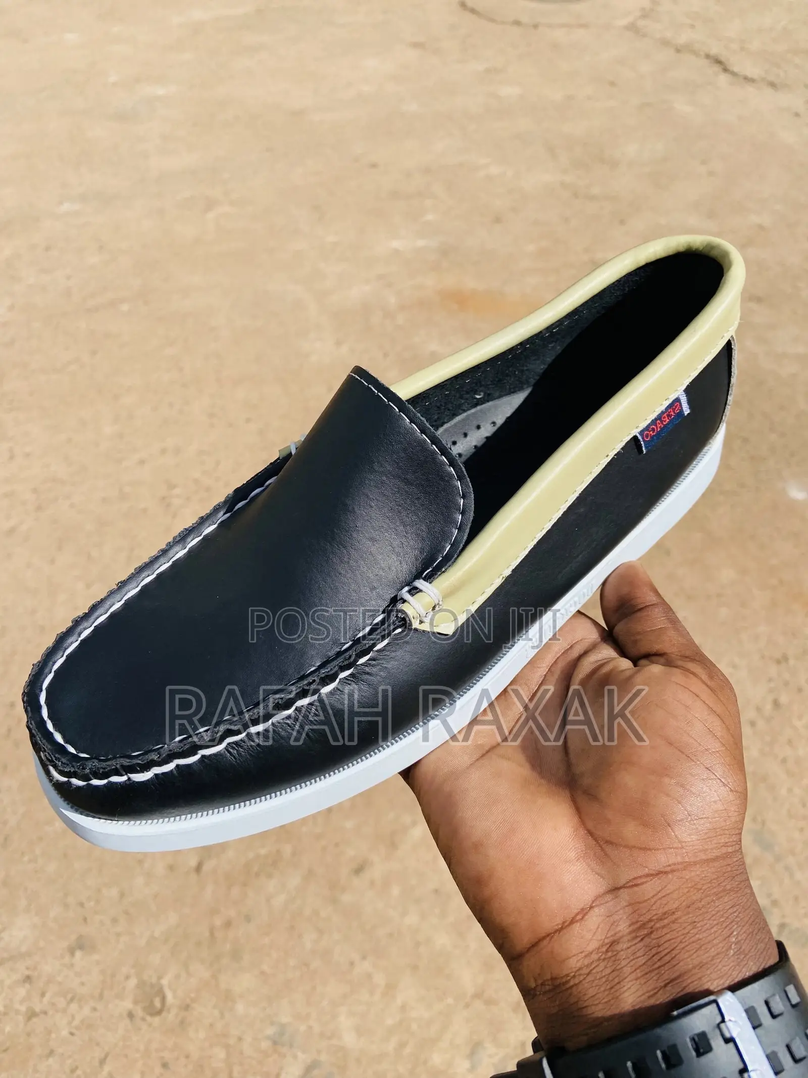 Classic Men’S Casual Platinum Sebago Moccasins