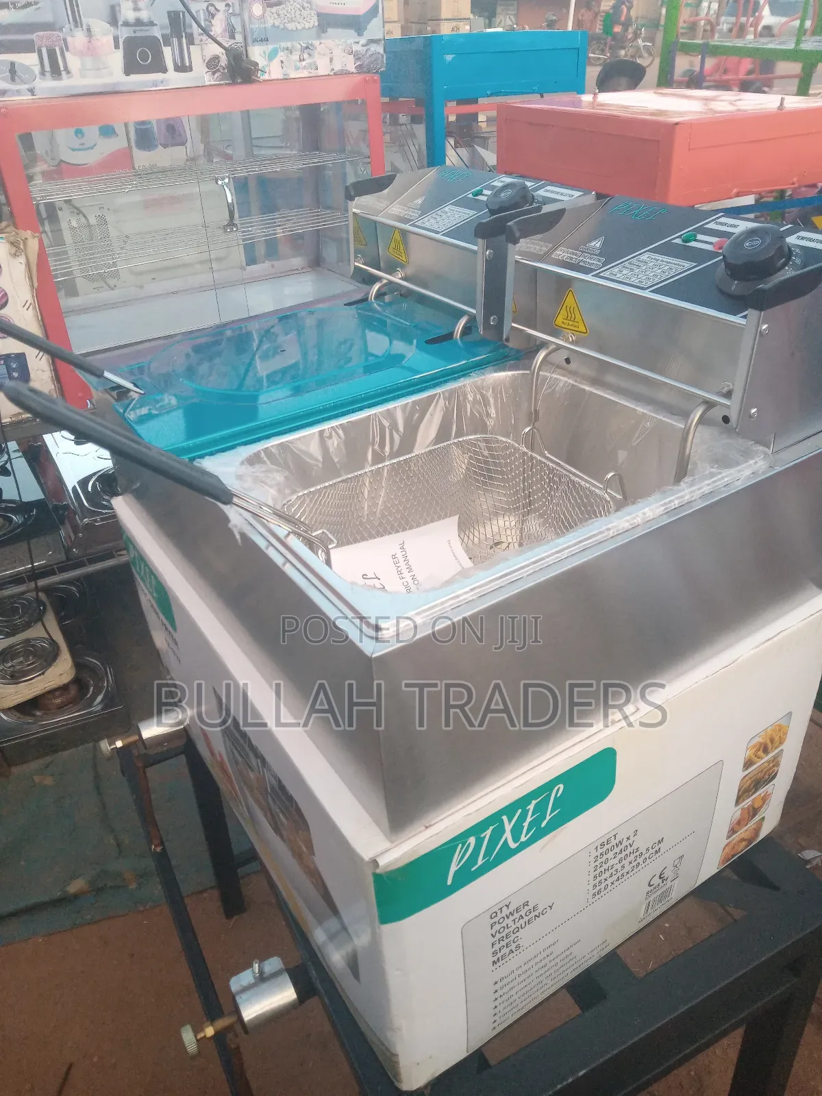 Double Deep Fryers 12l With 2 Years Guarantee