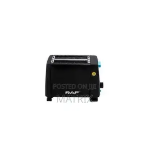 Raf 2 Piece Bread Toaster - Black