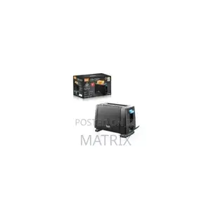 Raf 2 Piece Bread Toaster - Black