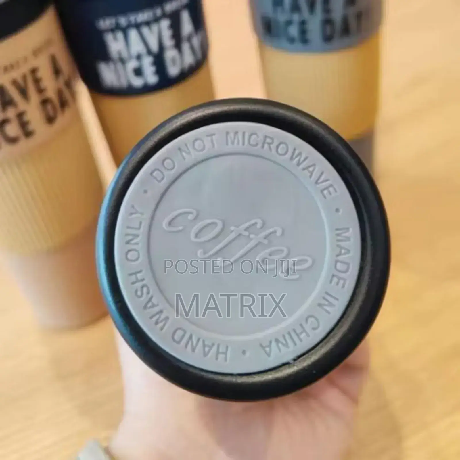 Have a Nice Day Vacuum-Insulated Stainless Coffee Cup