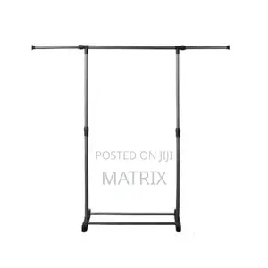 Cloth Storage Rack Garment Rail Stand Wardrobe Organizer
