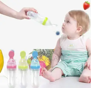 Multifunction Baby Feeding Bottle Spoon