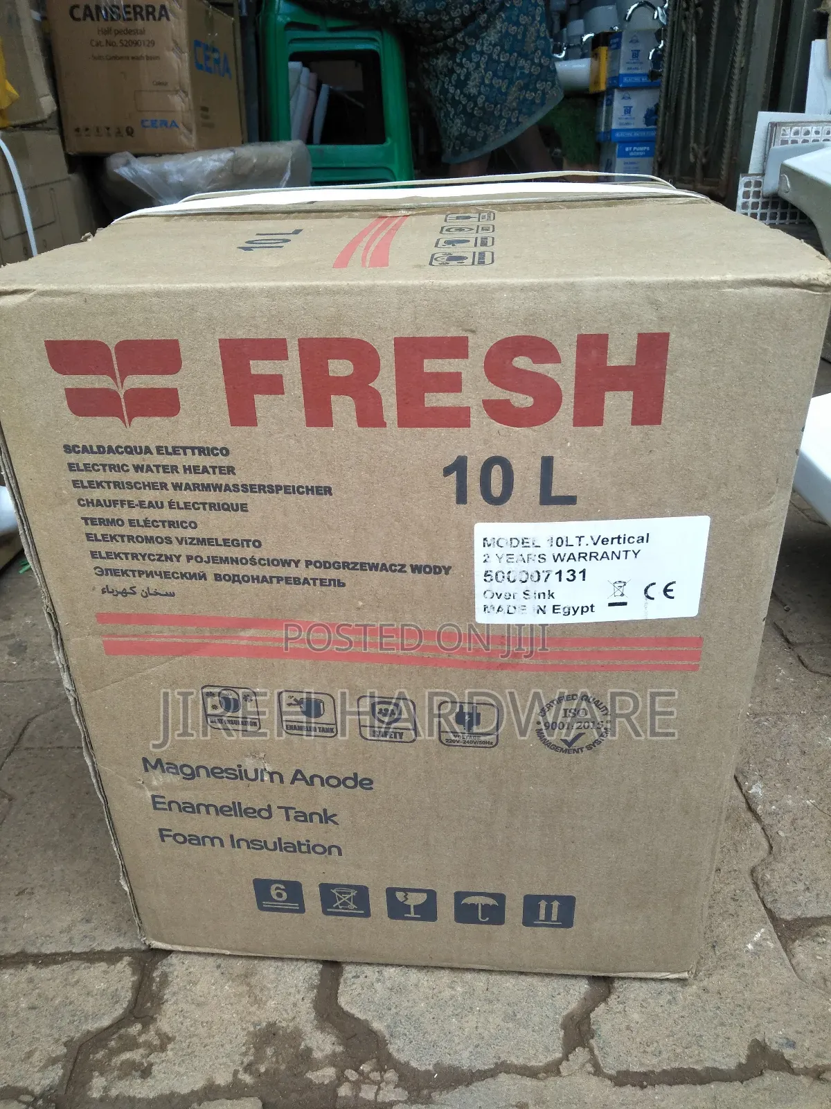 Fresh Water Heater 10 Litres