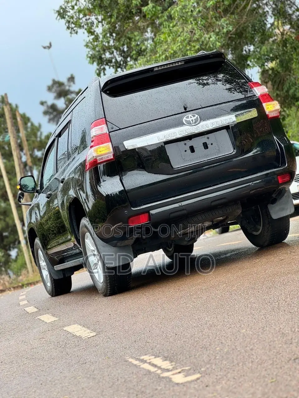 Toyota Land Cruiser Prado 2017 Black
