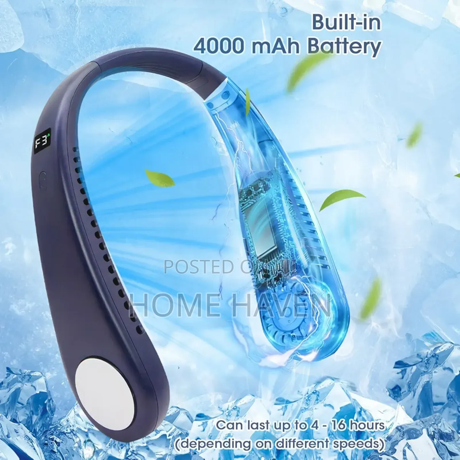 Portable Bladeless Neck Fan