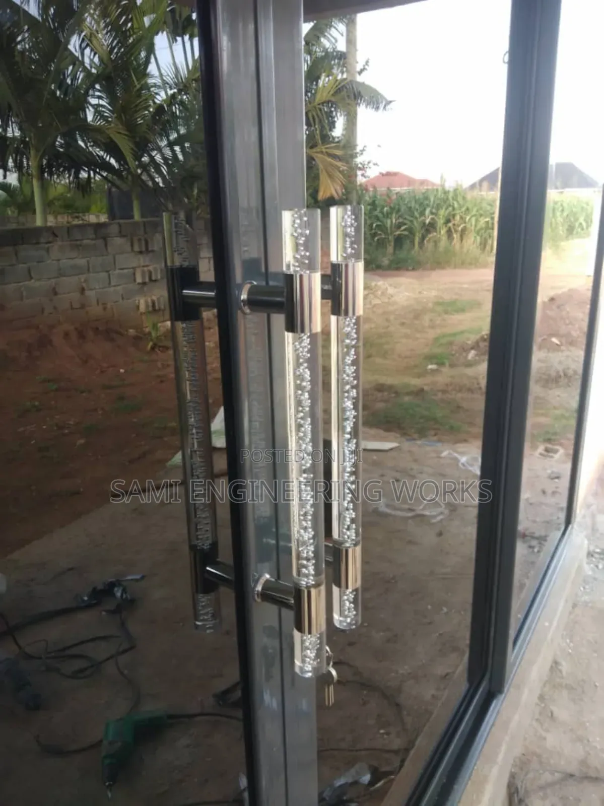 Slidding Aluminum 4shuttled Door