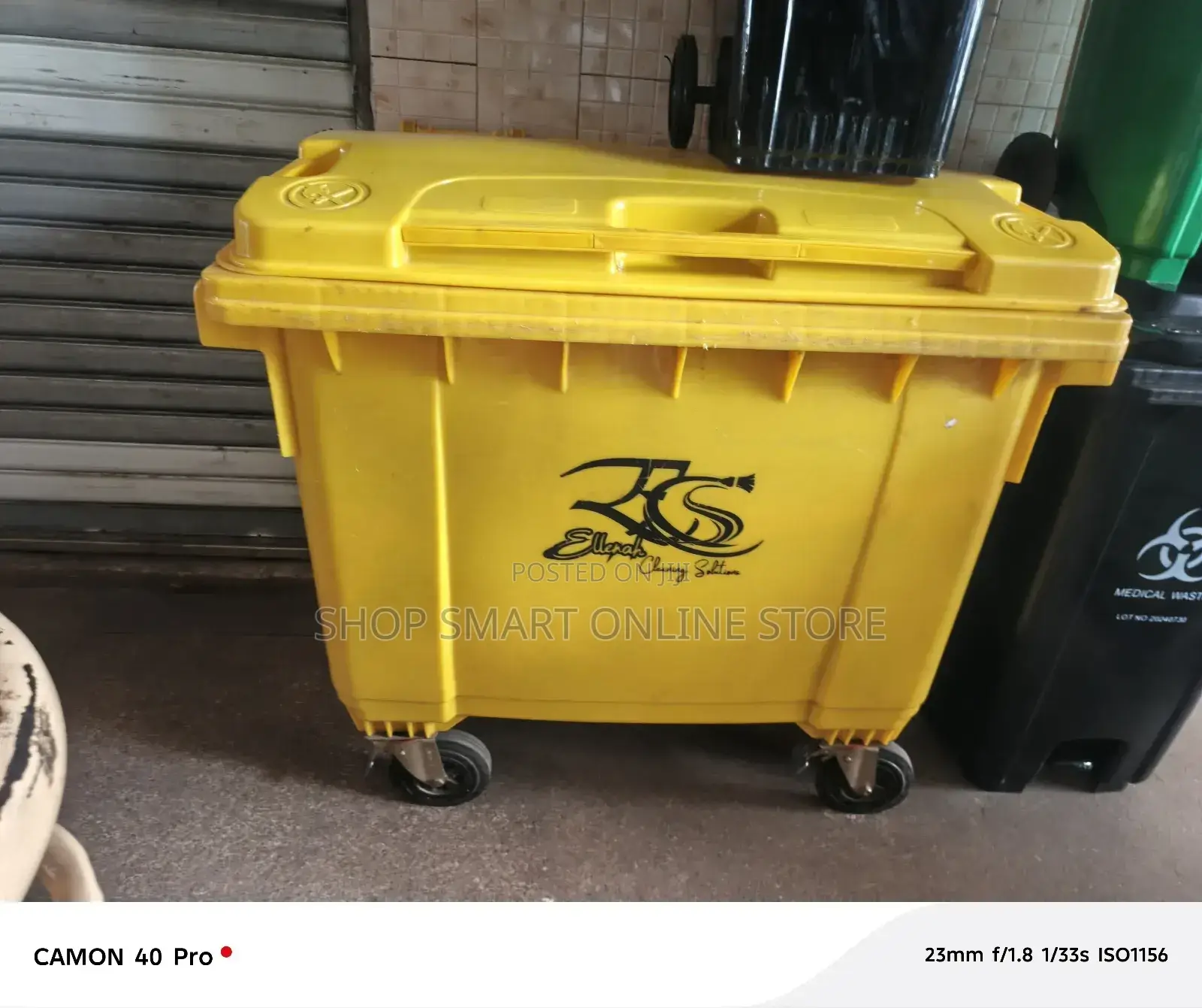 Heavy Duty Outdoor Garbage Dust Bins 660ltrs