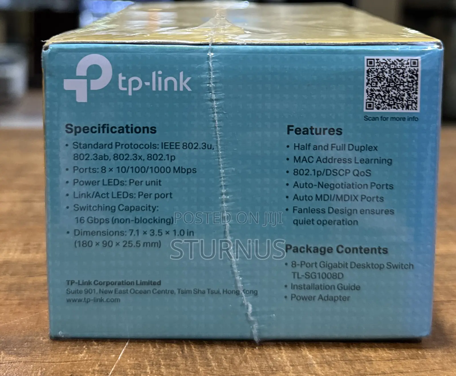 Tp Link 8 Port Giga Switch