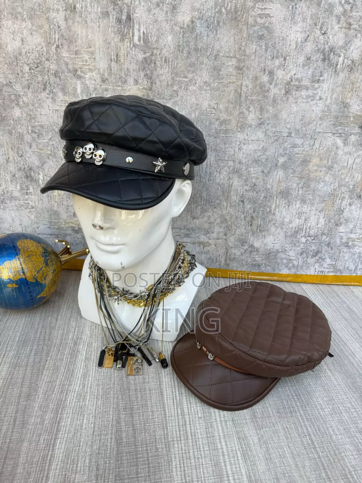 Consent Leatherlike Punk Cap