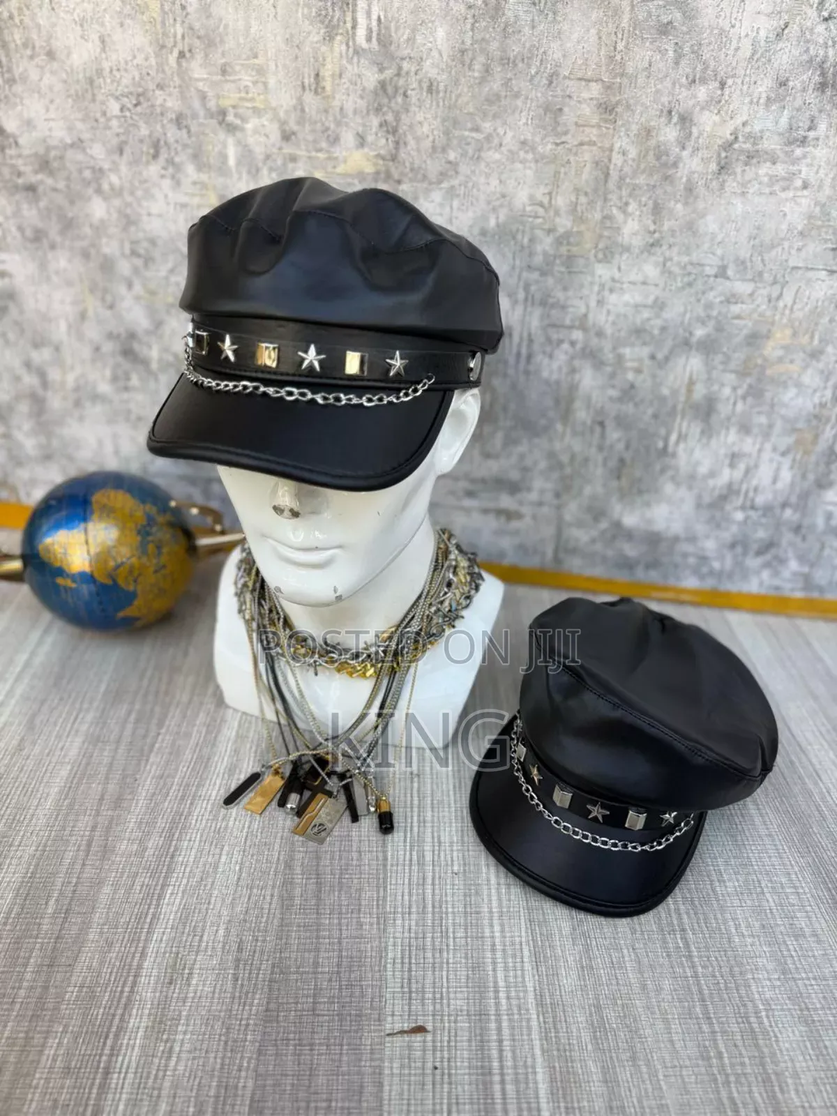Noble Leatherlike Punk Cap