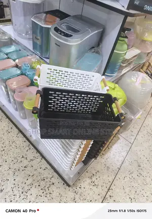 Plastic Baskets Organizers