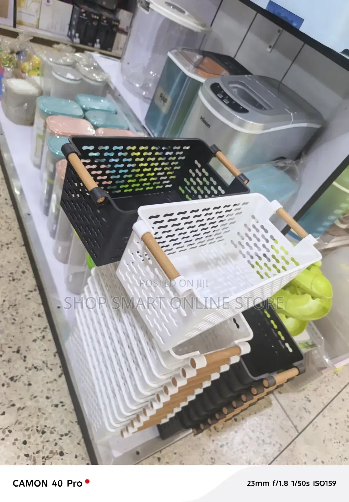 Plastic Baskets Organizers