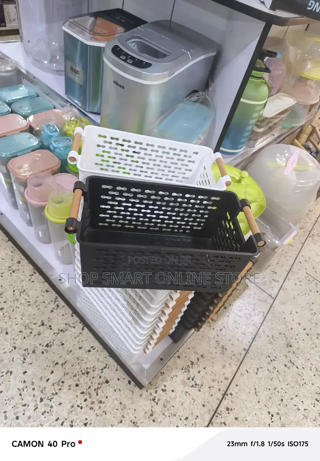 Plastic Baskets Organizers