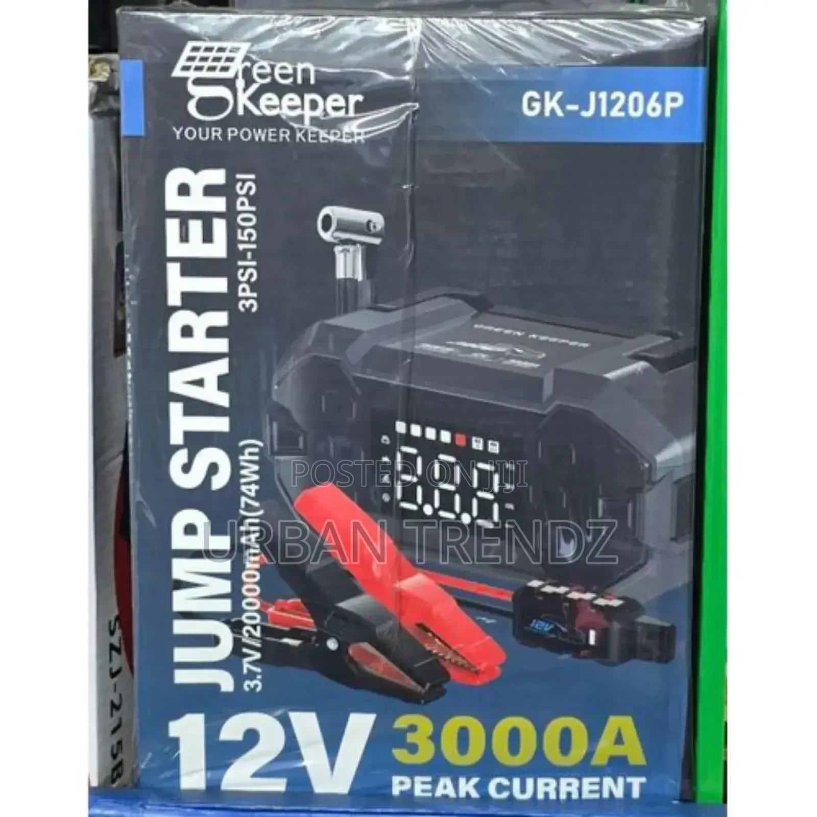 12v Jump Starter - Black