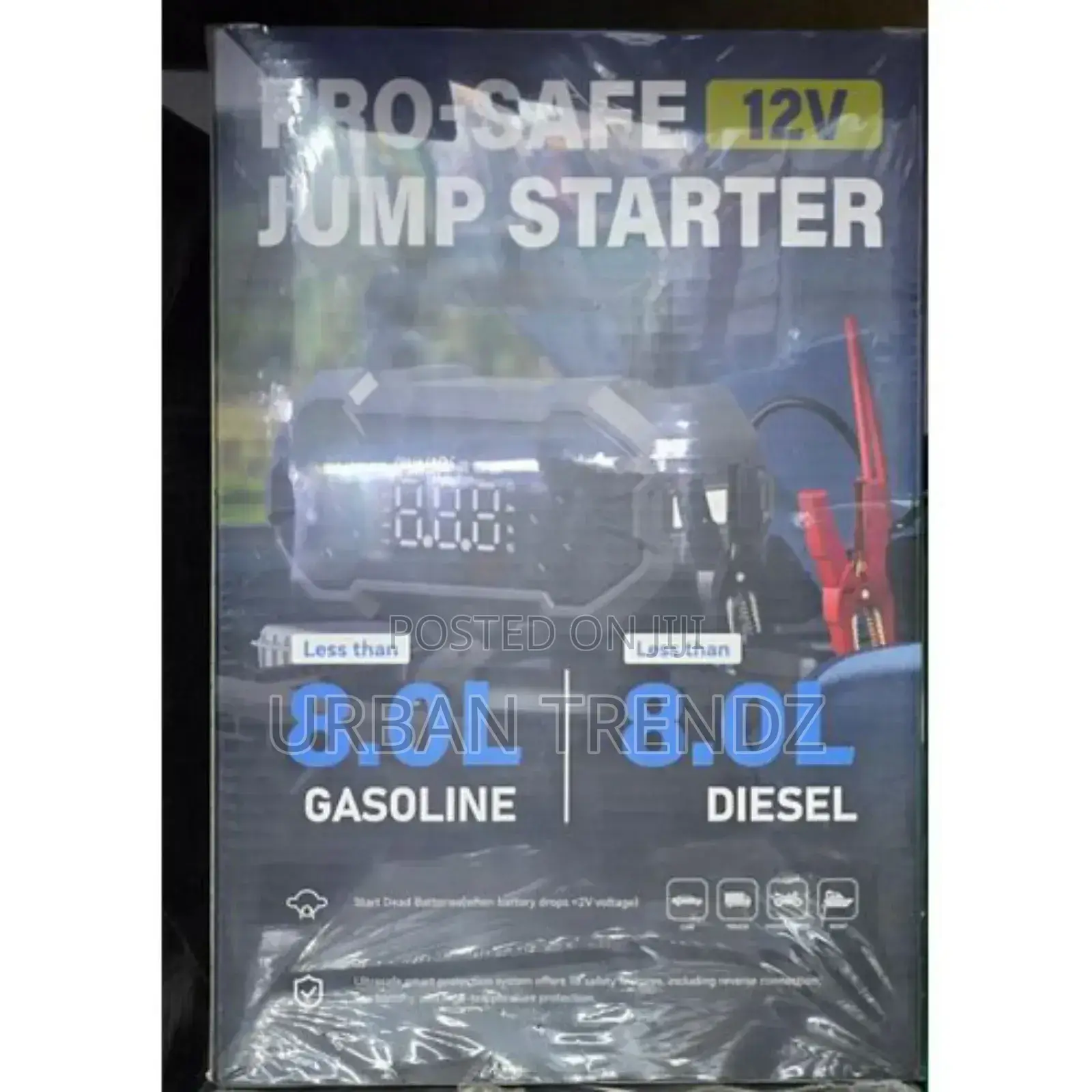 12v Jump Starter - Black