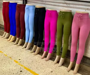 Ladies Ribbed Leggings