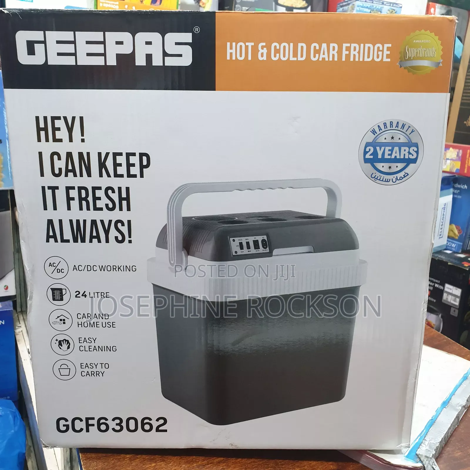 Portable Car Fridge