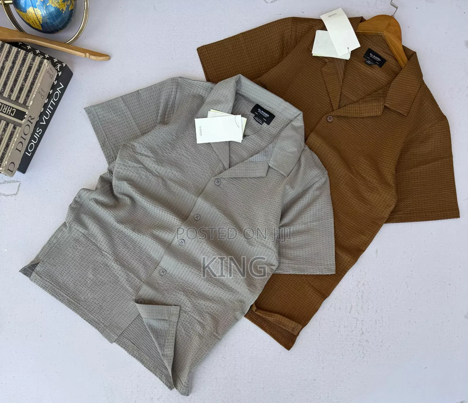 Level Short Sleeve Button Shirt