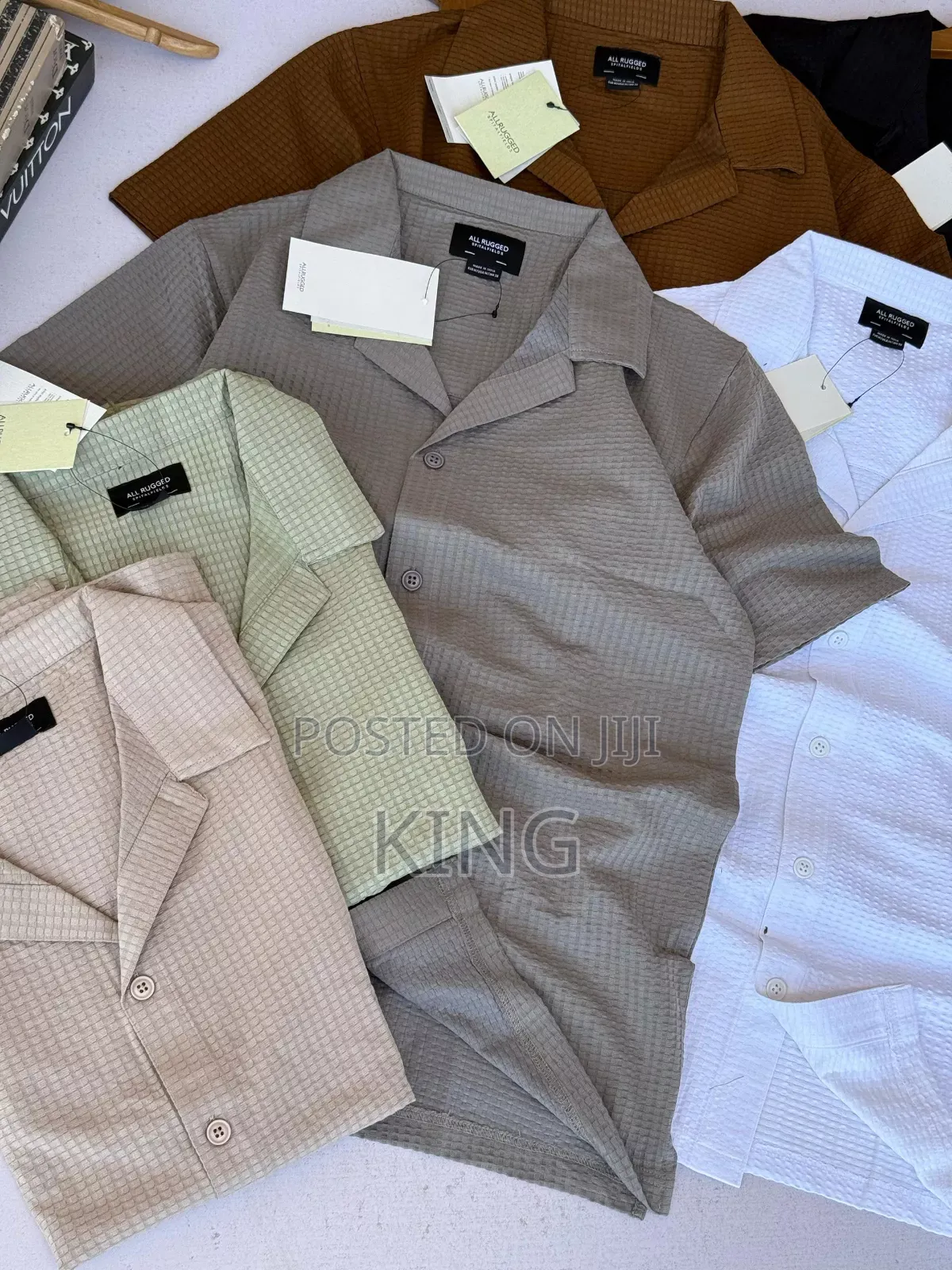 Level Short Sleeve Button Shirt