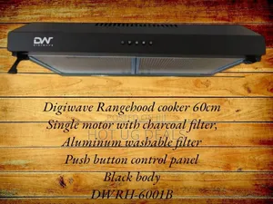 90x60cm Digiwave Chimney  Hood - Silver
