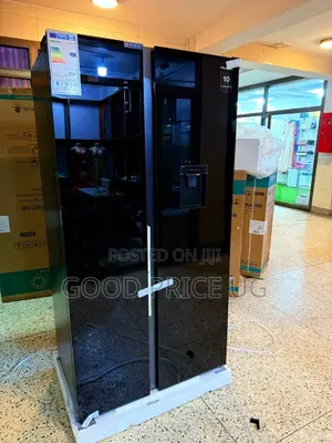 750l Hisense Fridge Black Mirror