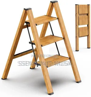 3 Step Stool Home Ladder - Multifunctional Foldable