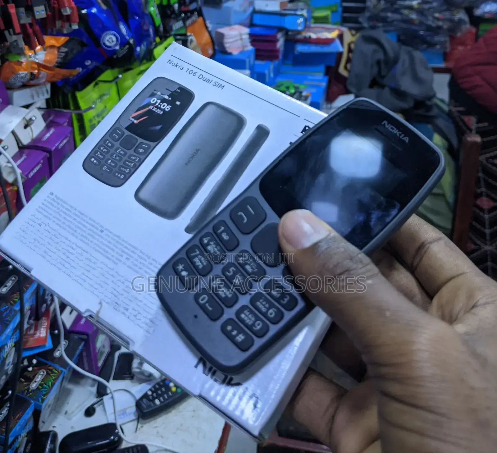 New Nokia 106 Black