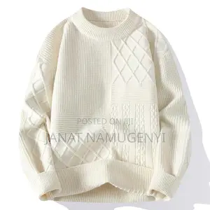 Plain White Designer Sweater