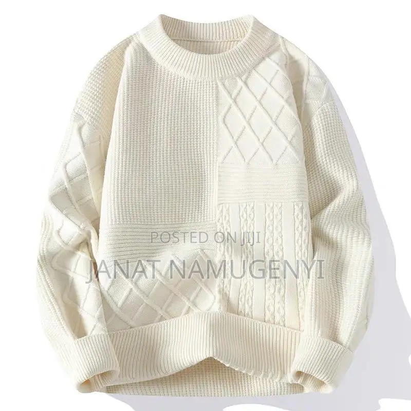 Plain White Designer Sweater