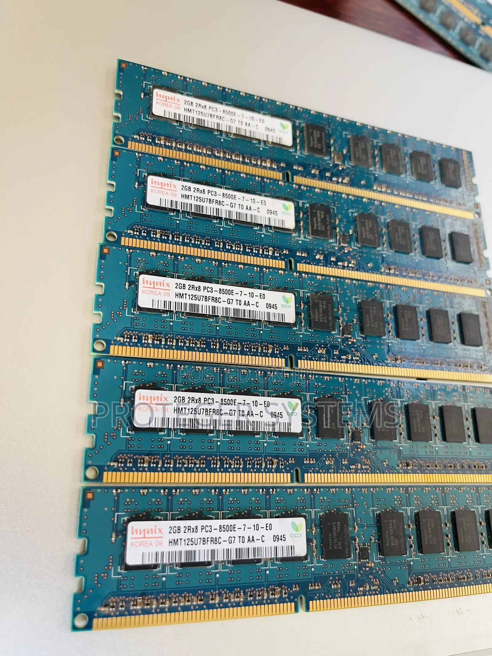 2gb 2rx8 Pc3-8500e-7-10-E0 Ecc Server Ram