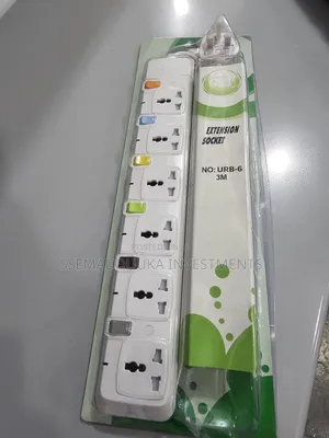 G T 6 Ways Extension Socket
